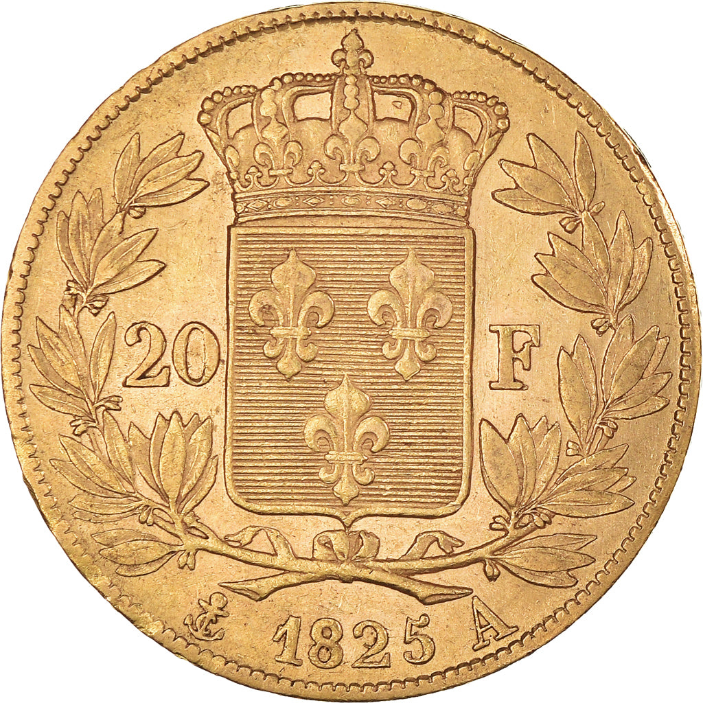Monnaie, France, Charles X, 20 Francs, 1825, Paris, TTB+, Or, Gadoury:1029