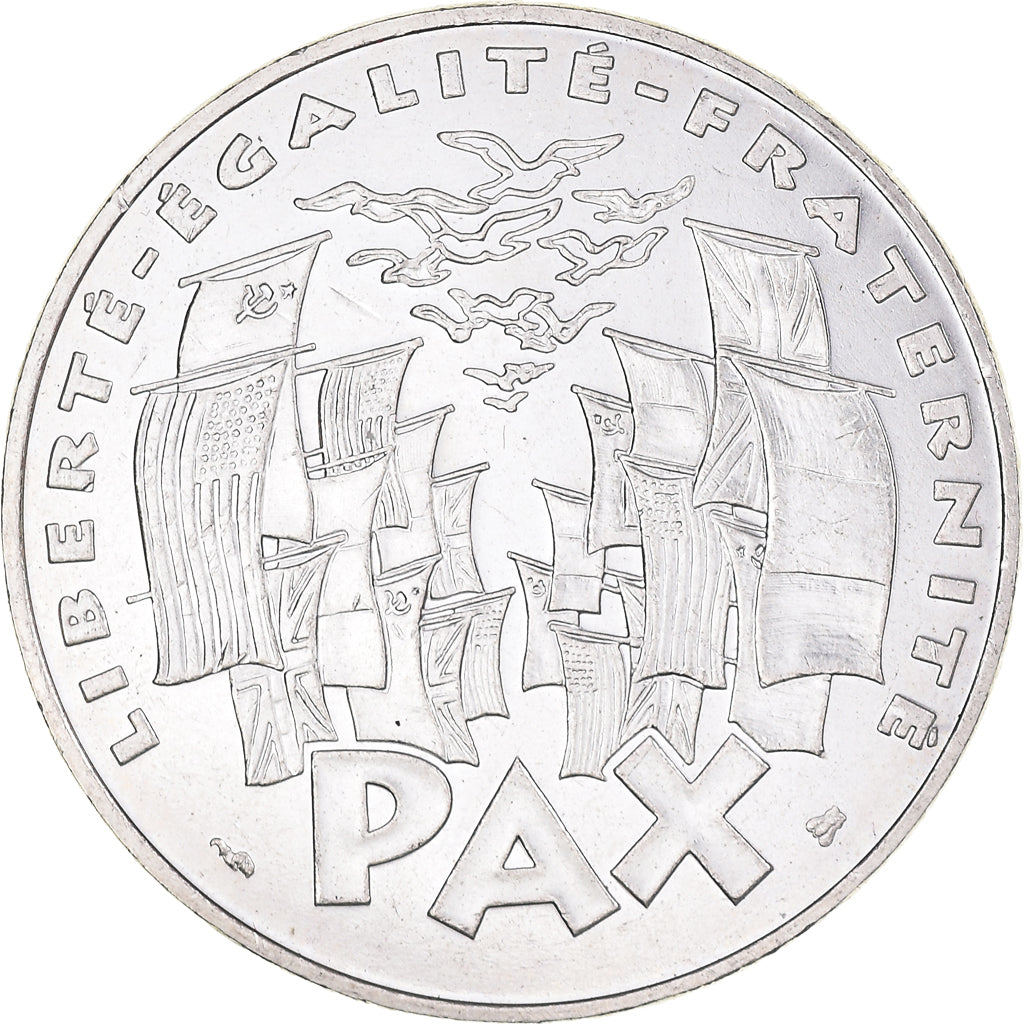 Coin, France, 8 mai 1945, 100 Francs, 1995, MS(63), Silver, KM:1116.1