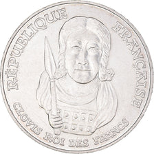 Monnaie, France, Clovis, 100 Francs, 1996, SUP+, Argent, Gadoury:953, KM:1180