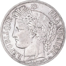 Coin, France, Cérès, 5 Francs, 1849, Paris, VF(30-35), Silver, KM:761.1