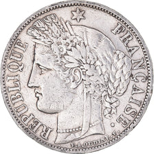 Coin, France, Cérès, 5 Francs, 1851, Paris, VF(30-35), Silver, KM:761.1