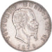 Coin, Italy, Vittorio Emanuele II, 5 Lire, 1876, Rome, EF(40-45), Silver, KM:8.4