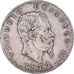 Coin, Italy, Vittorio Emanuele II, 5 Lire, 1877, Rome, VF(20-25), Silver, KM:8.4