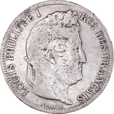 Moneta, Francia, Louis-Philippe, 5 Francs, 1831, La Rochelle, B+, Argento