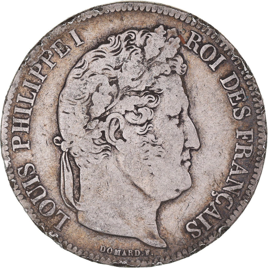 Coin, France, Louis-Philippe, 5 Francs, 1832, La Rochelle, VF(20-25), Silver