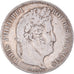 Coin, France, Louis-Philippe, 5 Francs, 1834, Bordeaux, VF(20-25), Silver