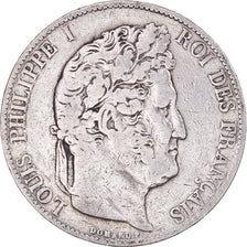 Coin, France, Louis-Philippe, 5 Francs, 1846, Bordeaux, VF(20-25), Silver