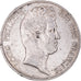 Moneda, Francia, Louis-Philippe, 5 Francs, 1830, Rouen, BC+, Plata, KM:737.2