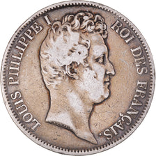 Moneta, Francja, Louis-Philippe, 5 Francs, 1831, Rouen, VF(20-25), Srebro