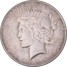 Coin, United States, Peace Dollar, Dollar, 1928, U.S. Mint, San Francisco