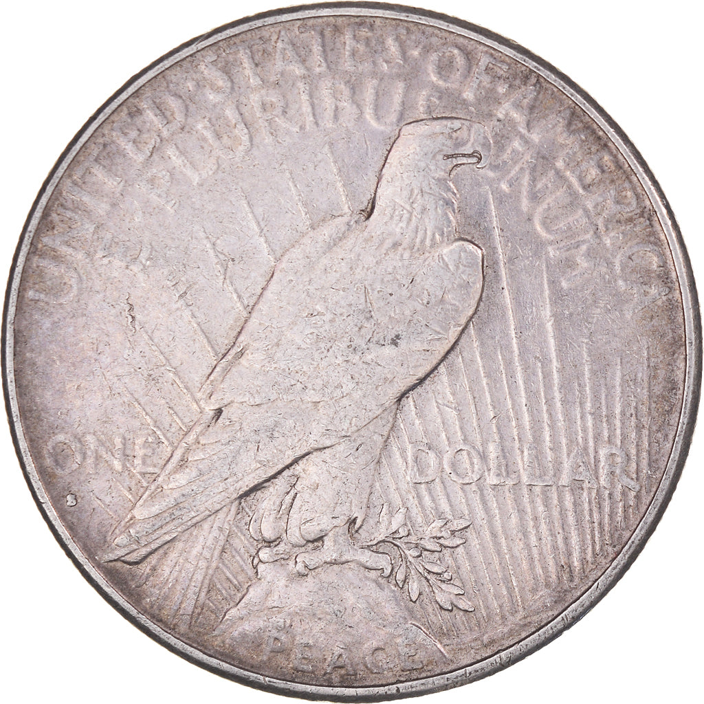 Coin, United States, Peace Dollar, Dollar, 1928, U.S. Mint, San Francisco