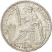 FRENCH COCHIN CHINA, 10 Cents, 1879, Paris, KM #4, AU(55-58), Silver, Lecompte..