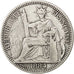 Moneda, COCHINCHINA FRANCESA, 10 Cents, 1884, Paris, MBC, Plata, KM:4