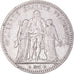 Coin, France, Hercule, 5 Francs, 1849, Strasbourg, VF(20-25), Silver, KM:756.2