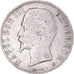Moneta, Francja, Napoleon III, 5 Francs, 1856, Lyon, VF(20-25), Srebro