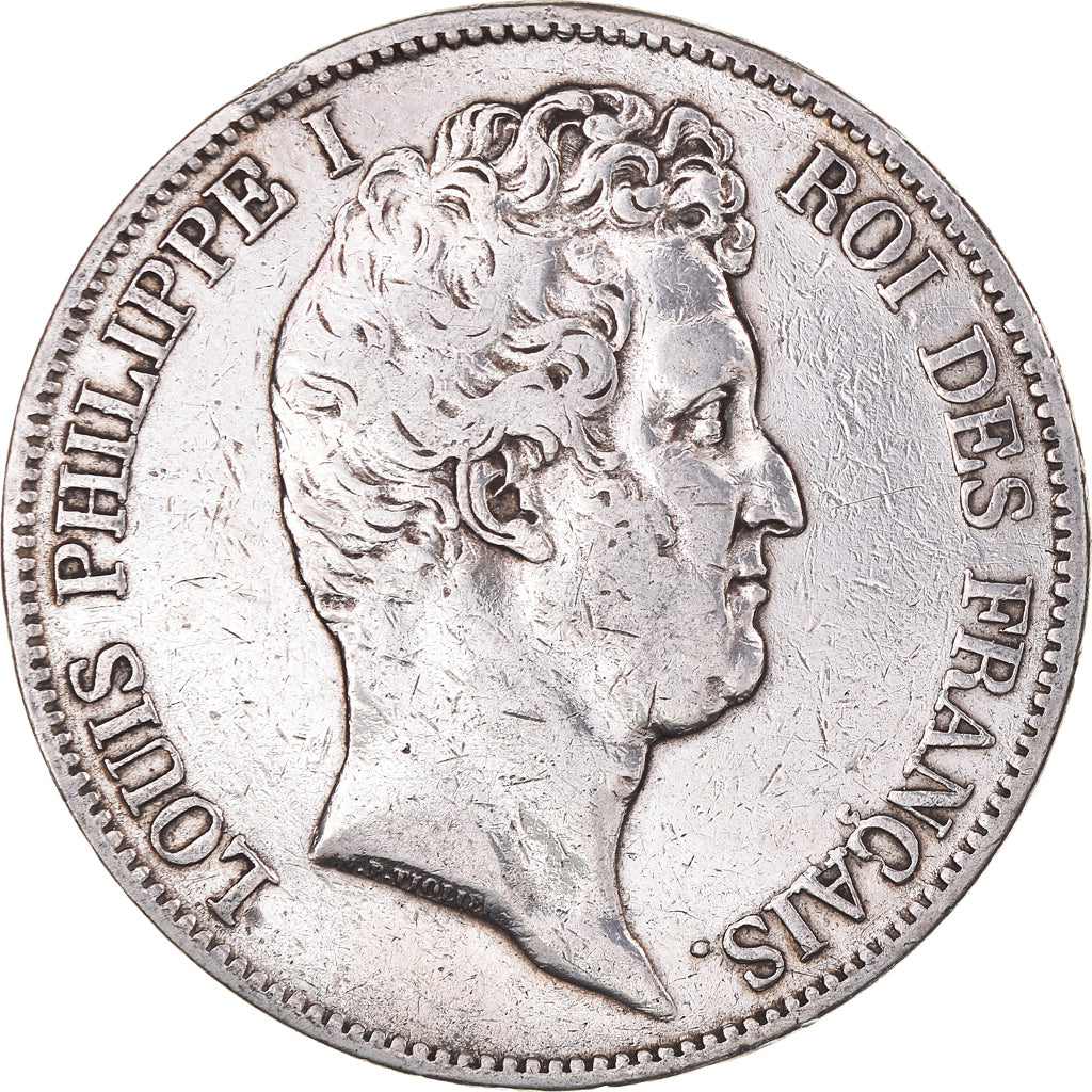 Coin, France, Louis-Philippe, 5 Francs, 1831, Paris, VF(20-25), Silver