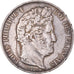 Moneta, Francia, Louis-Philippe, 5 Francs, 1847, Paris, BB, Argento, KM:749.1