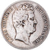 Coin, France, Louis-Philippe, 5 Francs, 1830, Lille, VF(20-25), Silver