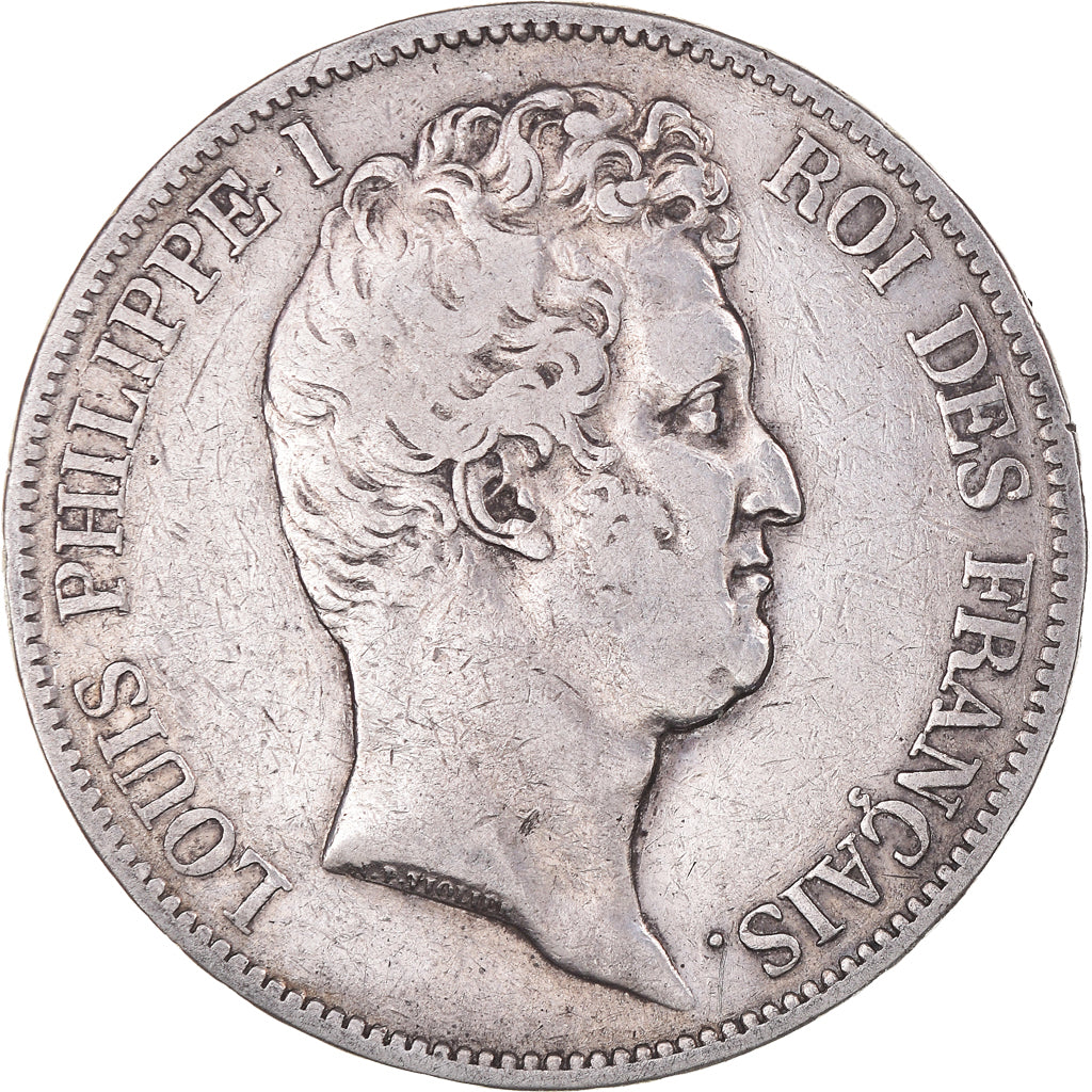 Coin, France, Louis-Philippe, 5 Francs, 1830, Lille, VF(20-25), Silver