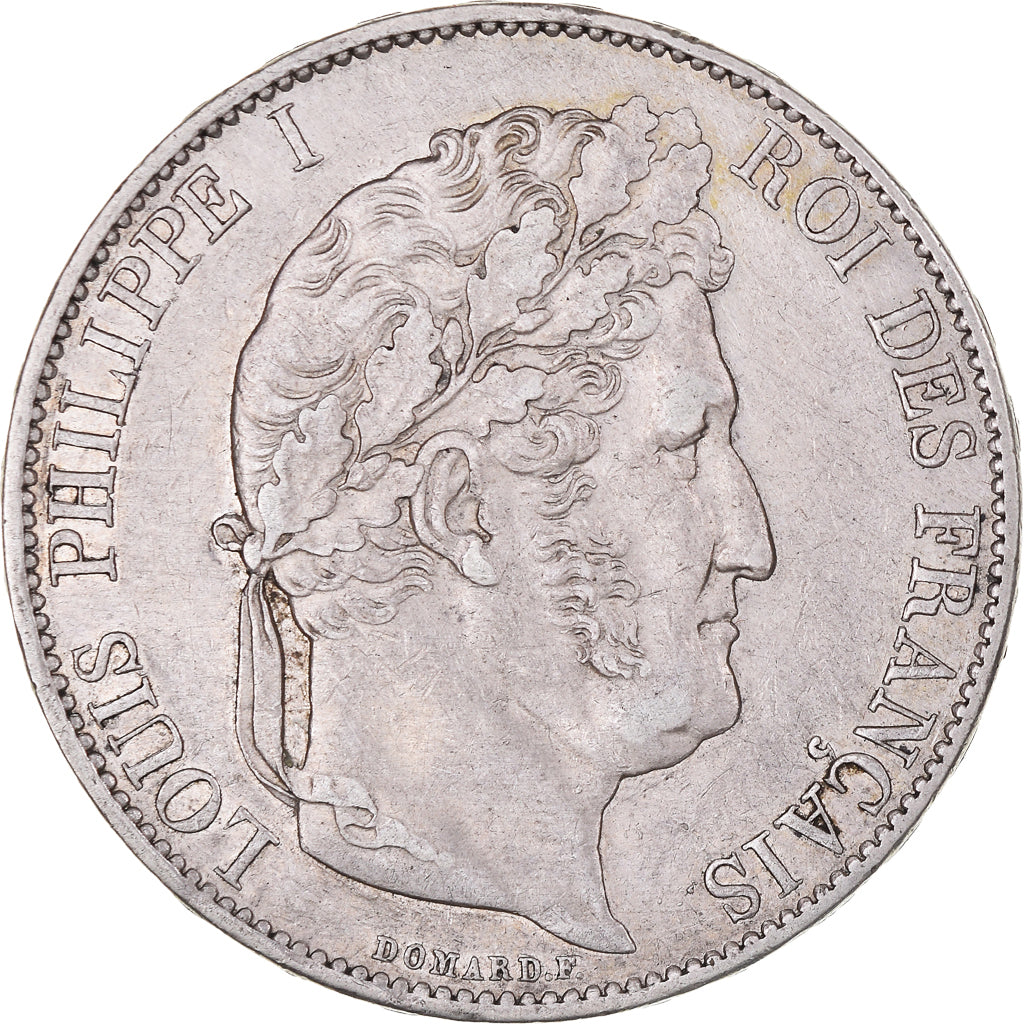 Monnaie, France, Louis-Philippe, 5 Francs, 1847, Paris, TTB, Argent