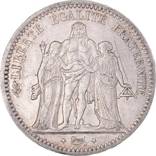 Münze, Frankreich, Hercule, 5 Francs, 1848, Paris, SS, Silber, KM:756.1