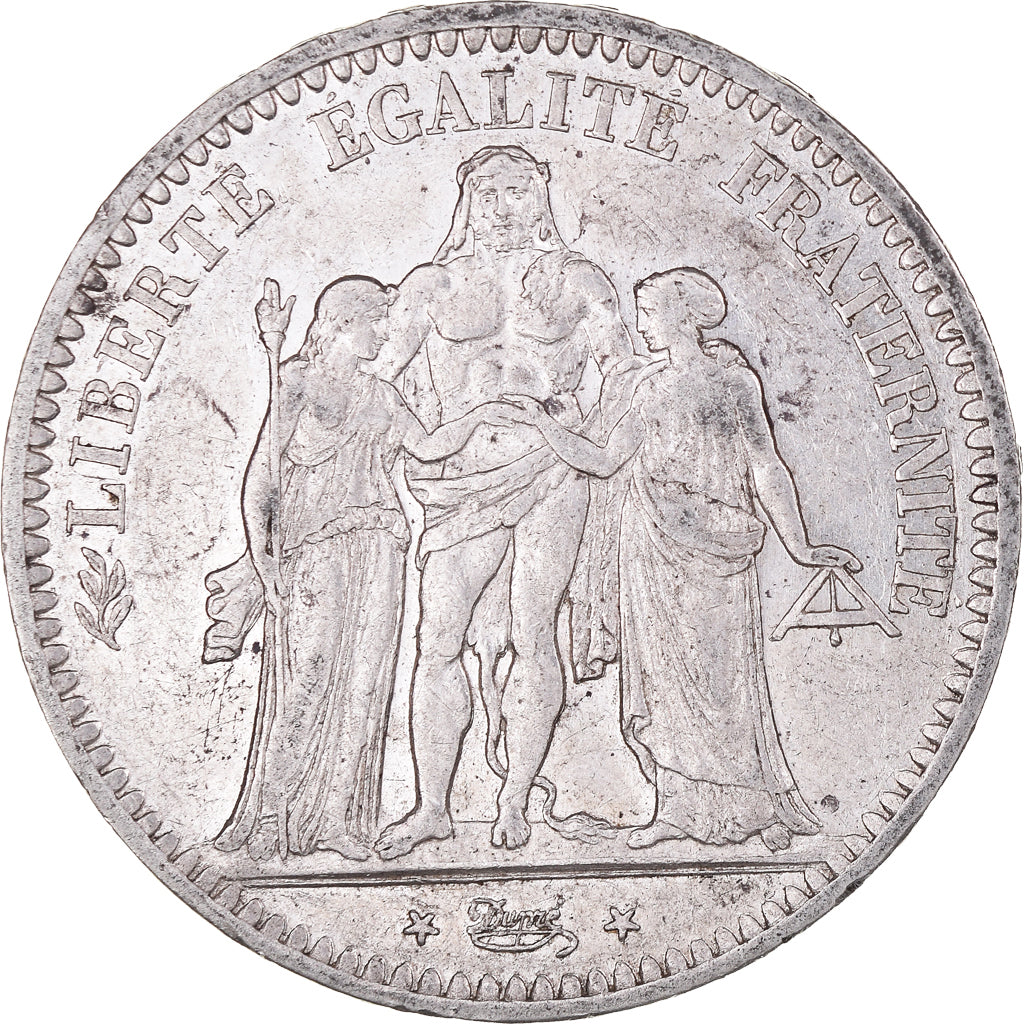 Coin, France, Hercule, 5 Francs, 1848, Paris, EF(40-45), Silver, KM:756.1