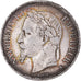 Moneta, Francia, Napoleon III, 5 Francs, 1869, Paris, MB+, Argento, KM:799.1