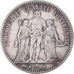 Moneta, Francia, Hercule, 5 Francs, 1877, Paris, BB, Argento, KM:820.1