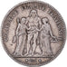 Coin, France, Hercule, 5 Francs, 1877, Paris, EF(40-45), Silver, KM:820.1