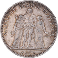 Monnaie, France, Hercule, 5 Francs, 1877, Paris, TTB, Argent, Gadoury:745a