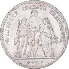 Coin, France, Hercule, 5 Francs, 1875, Paris, EF(40-45), Silver, KM:820.1
