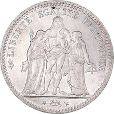 Coin, France, Hercule, 5 Francs, 1875, Paris, AU(50-53), Silver, KM:820.1