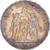 Coin, France, Hercule, 5 Francs, 1876, Paris, EF(40-45), Silver, KM:820.1