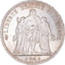 Coin, France, Hercule, 5 Francs, 1876, Paris, MS(60-62), Silver, KM:820.1