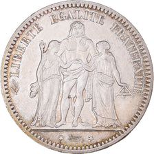 Coin, France, Hercule, 5 Francs, 1873, Paris, AU(55-58), Silver, KM:820.1