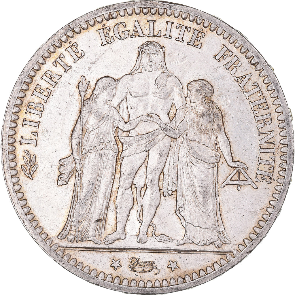 Coin, France, Hercule, 5 Francs, 1873, Paris, AU(55-58), Silver, KM:820.1