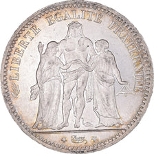 Coin, France, Hercule, 5 Francs, 1873, Paris, AU(55-58), Silver, KM:820.1