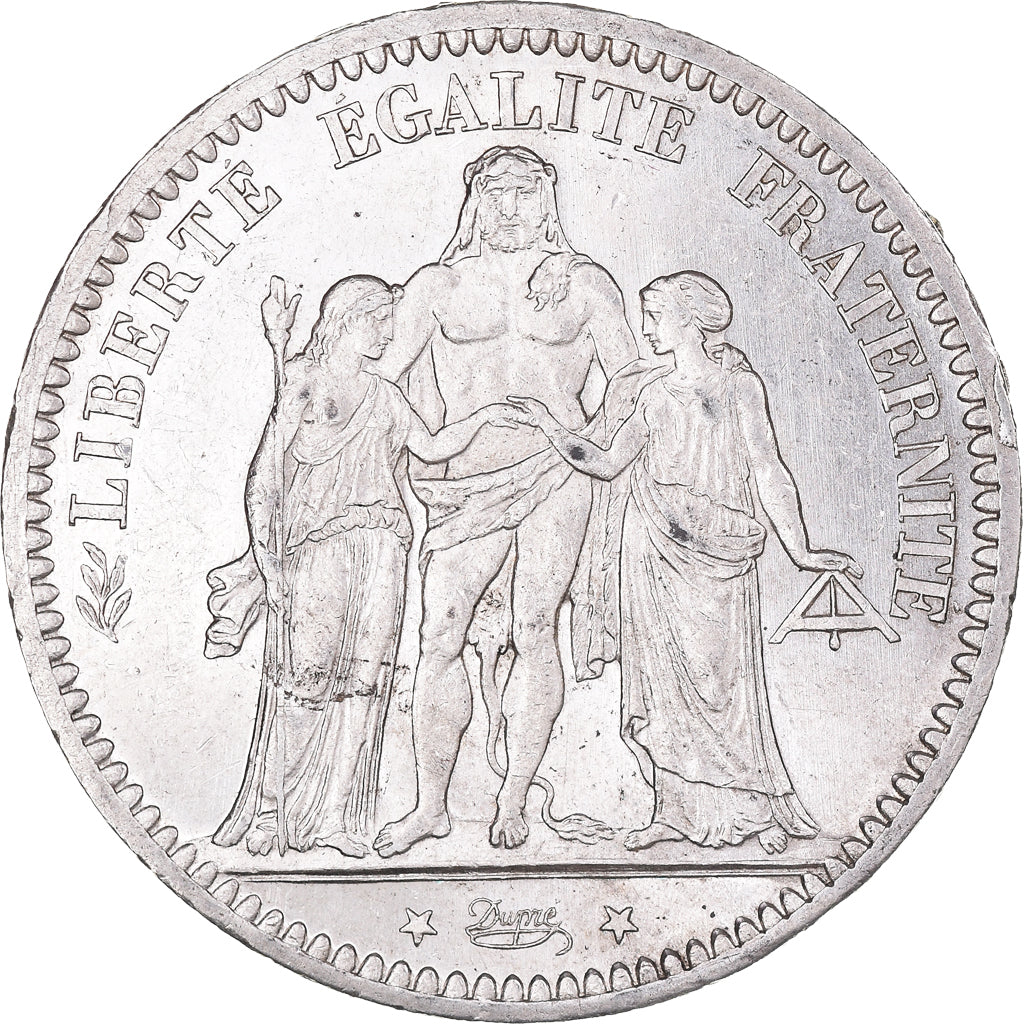 Coin, France, Hercule, 5 Francs, 1873, Paris, AU(55-58), Silver, KM:820.1