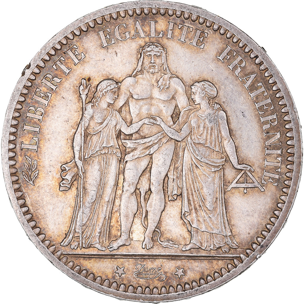 Coin, France, Hercule, 5 Francs, 1873, Paris, AU(50-53), Silver, KM:820.1