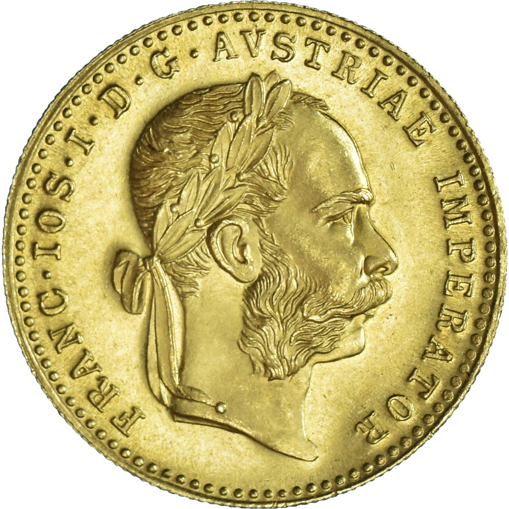 Monnaie, Autriche, Franz Joseph I, Ducat, 1915, Refrappe, SPL+, Or, KM:2267