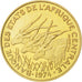 Moneta, Państwa Afryki Środkowej, 10 Francs, 1974, Paris, MS(63)