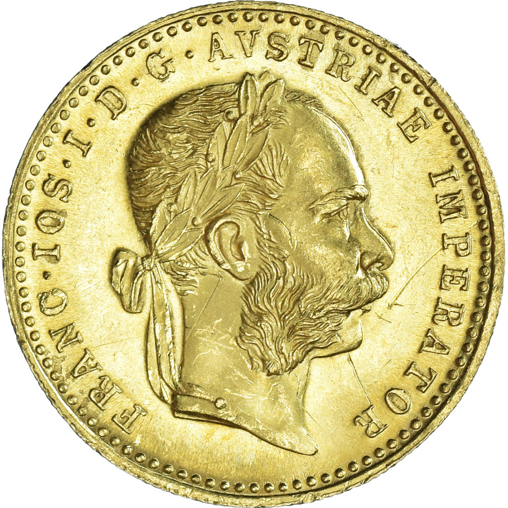 Coin, Austria, Franz Joseph I, Ducat, 1915, Restrike, MS(60-62), Gold, KM:2267