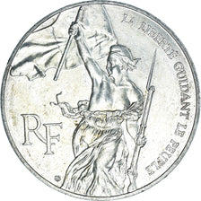 Coin, France, Liberté guidant le peuple, 100 Francs, 1993, MS(60-62), Silver