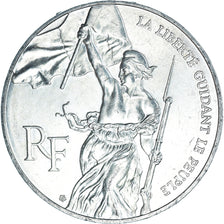 Coin, France, Liberté guidant le peuple, 100 Francs, 1993, MS(60-62), Silver