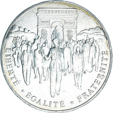 Coin, France, Libération de Paris, 100 Francs, 1994, AU(55-58), Silver