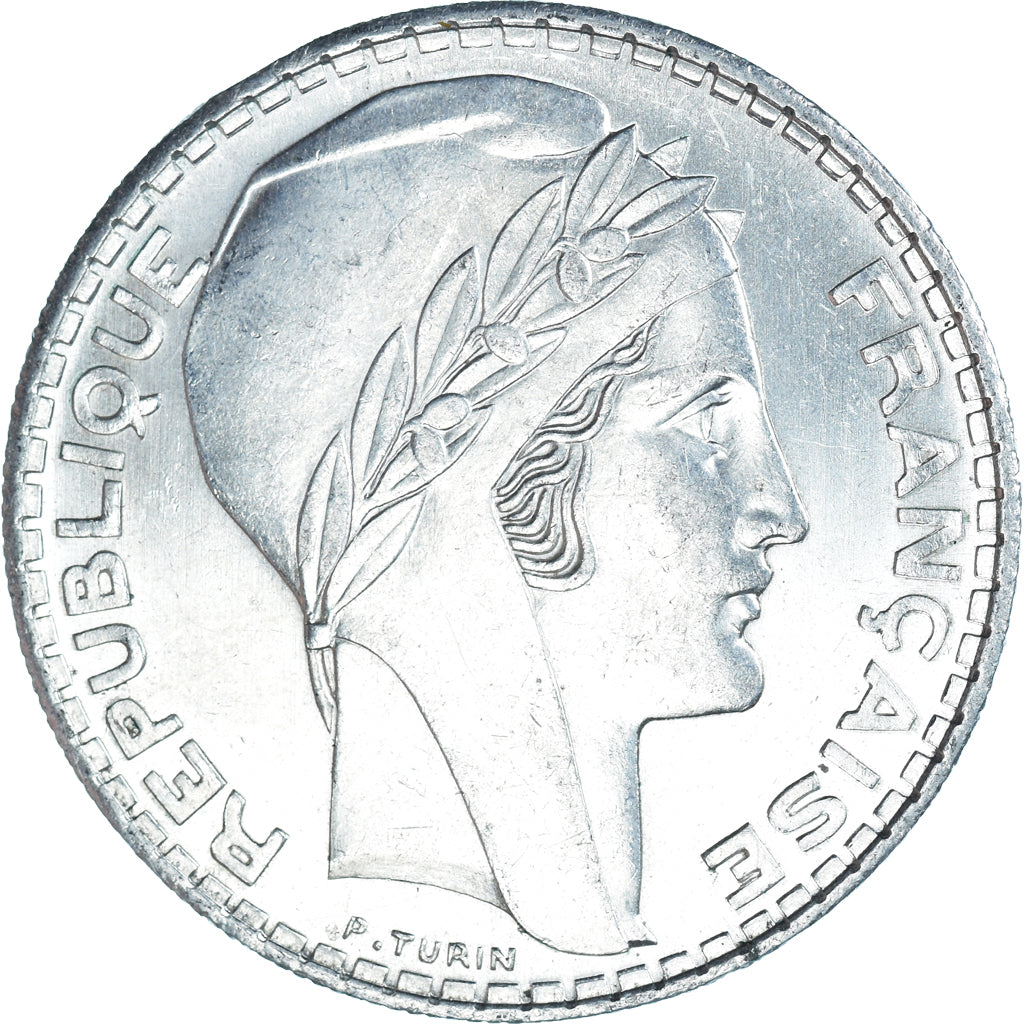 Monnaie, France, Turin, 20 Francs, 1938, Paris, SUP+, Argent, Gadoury:852