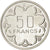 Coin, Central African States, 50 Francs, 1976, Paris, MS(63), Nickel, KM:E8
