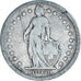 Monnaie, Suisse, 2 Francs, 1878, Bern, TB, Argent, KM:21