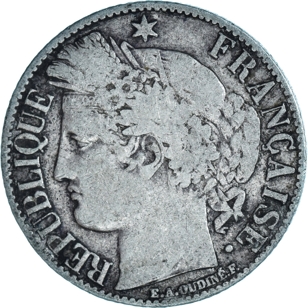 Coin, France, Cérès, Franc, 1894, Paris, VF(30-35), Silver, KM:822.1