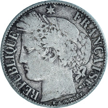 Coin, France, Cérès, Franc, 1894, Paris, VF(30-35), Silver, KM:822.1
